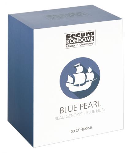 Secura Blue Pearl Kondome – 100 Stück
