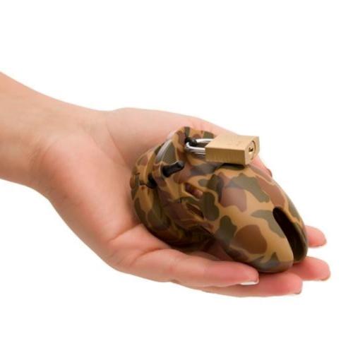 CB-6000S Keuchheits-Peniskäfig – Camouflage