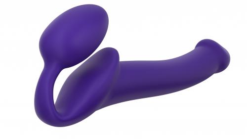 Strap On Me – Strapless Voorbind Dildo – Maat M – Paars