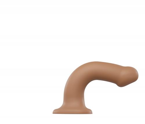 Strap On Me – Buigzame Siliconen Dildo – L