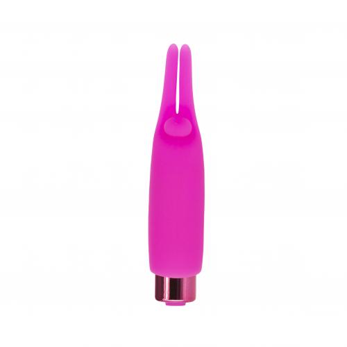 Neckender Zungen-Finger-Vibrator – Rosa