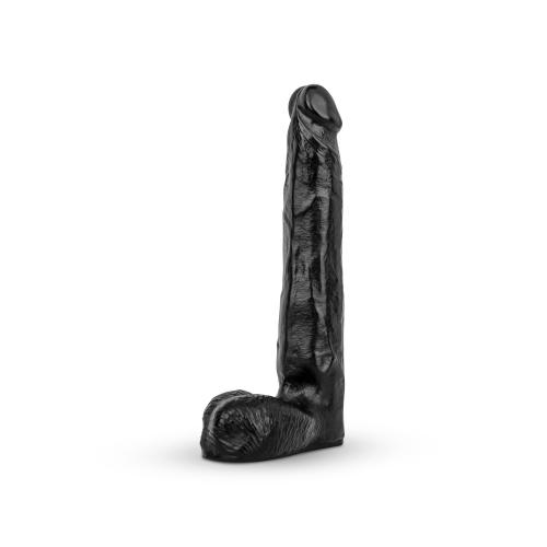 Realistischer Dildo 21 cm – Schwarz