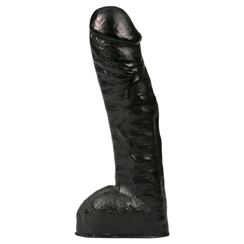 Realistischer Dildo 29 cm – Schwarz