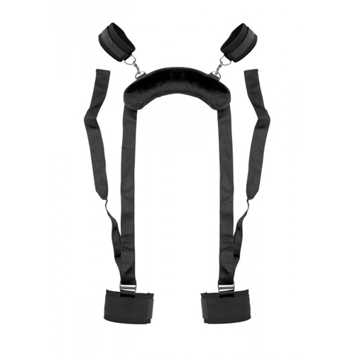 Deluxe „Spreiz Mich“ Positionierhilfe mit Handschellen