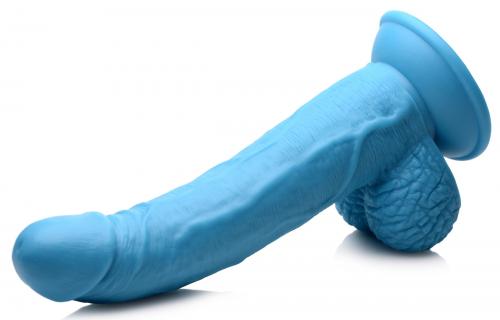 Poppin Dildo 19 cm – Blau