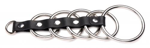 Cock Gear Gates of Hell Leder und Metall Keuschheitskäfig