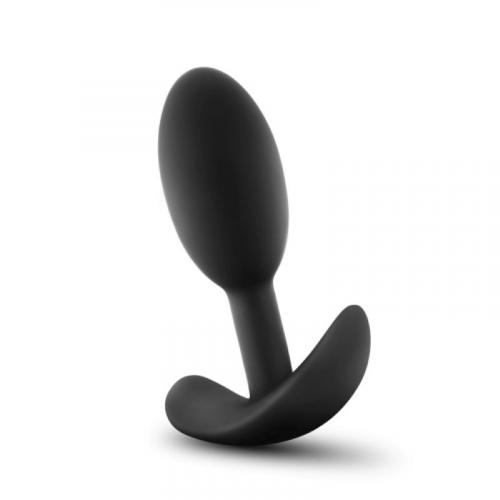 Anal Adventures Platinum – Silicone Vibra Slim Plug – Klein