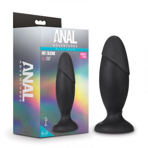 Anal Adventures Platinum – Silicone Rocket Plug