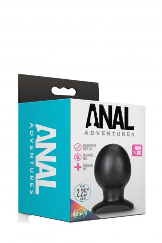 Anal Adventures – Orb Plug – Schwarz