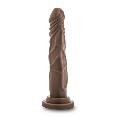 Dr. Skin – Realistischer Dildo mit Saugnapf – Schokoladenbraun