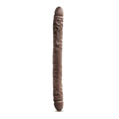 Dr. Skin – Realistischer Dildo mit Saugnapf 45,7 cm – Schokolade