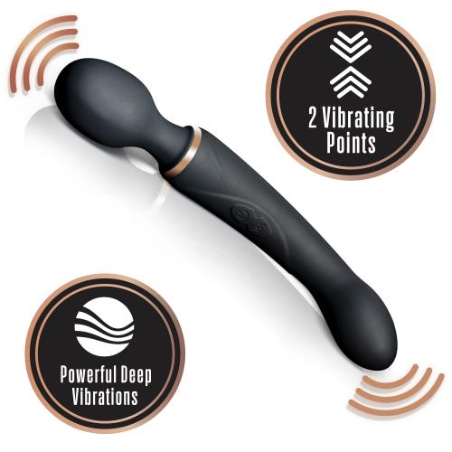 Lush Gia Doppel-Vibrator – Schwarz