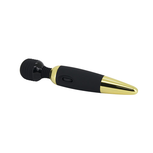 Power Stabvibrator – Schwarz/Gold