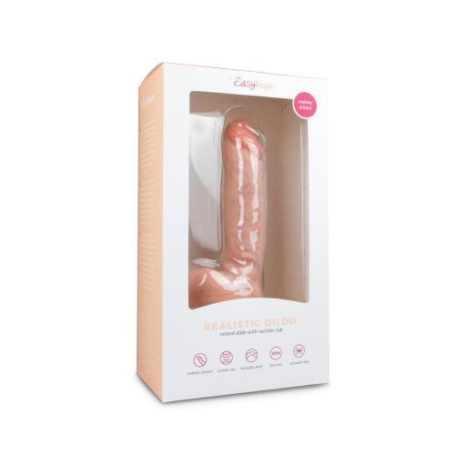 Realistischer hautfarbener Dildo – 22,5 cm