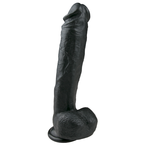 Realistischer schwarzer Dildo – 26,5 cm