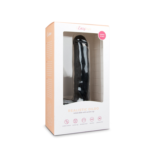 Realistischer schwarzer Dildo – 29,5 cm