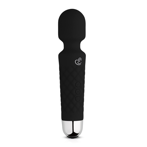 EasyToys Mini Wand-Vibrator – Schwarz