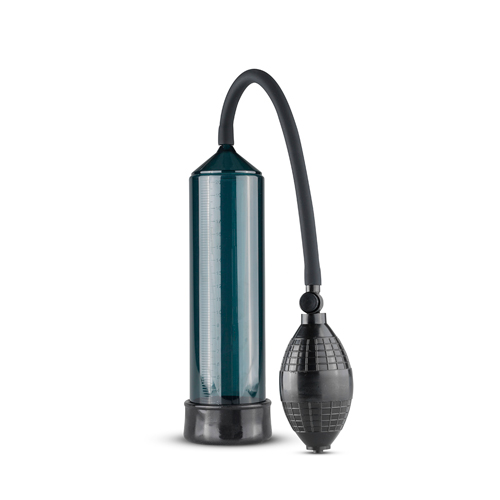 Penispumpe mit Pumpball – schwarz