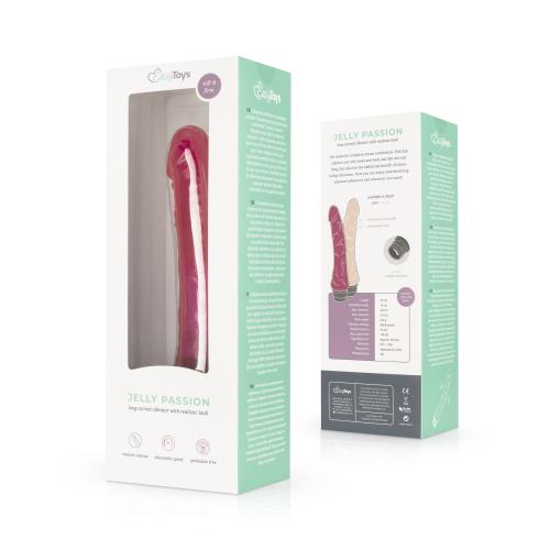 Jelly Passion – Realistischer Vibrator – Pink