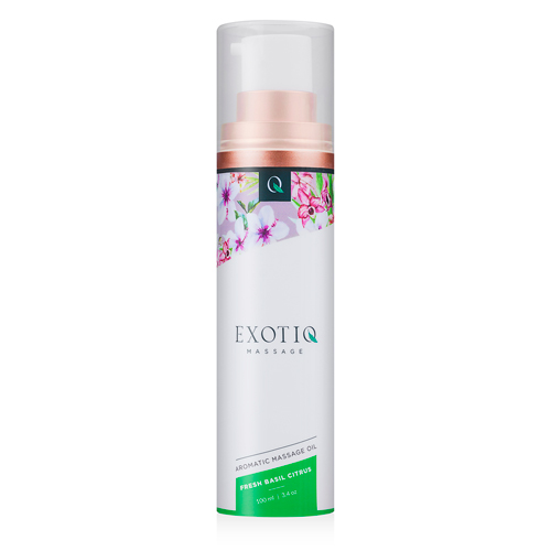 Exotiq Massage Oil Basilikum-Zitrus – 100 ml