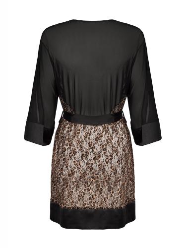 Allunes Kimono – Leopardenmuster – Für Kurven