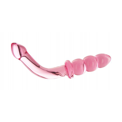 Hamsa Gläserner G-Punkt/P-Punkt Dildo – Rosa